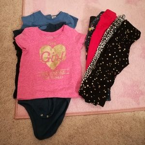 Matching Sets - 9 Piece Size 18 Months Bundle Matching Sets - 9 Piece Size 18 Months Bundle
